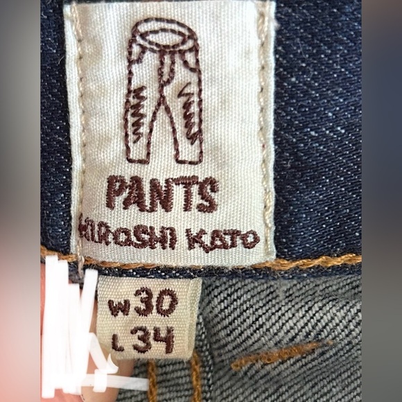 Hiroshi Kato Women’s Jeans 30W 34L Dark Wash - Picture 9 of 11